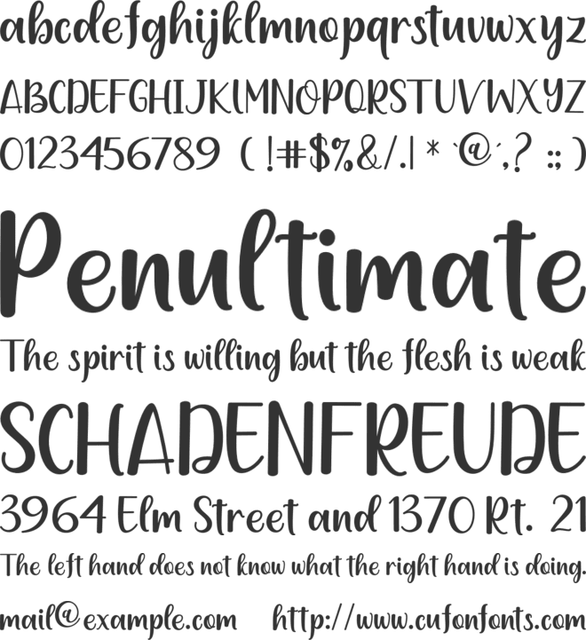 plankton font preview