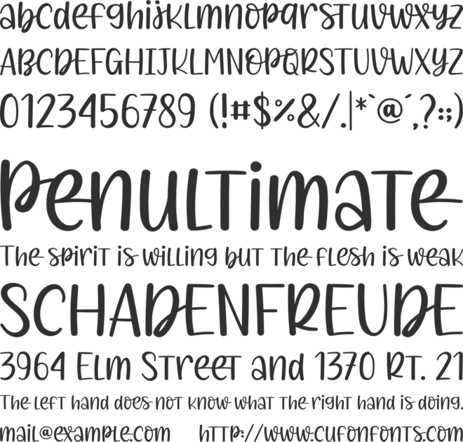 Finesweeper font preview