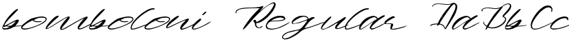 bomboloni font download
