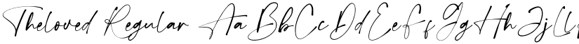 Theloved font download
