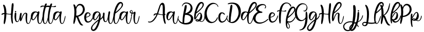 Hinatta font download