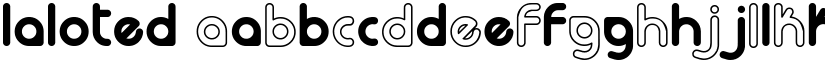 laloted font