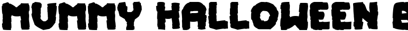 Mummy Halloween Bold font
