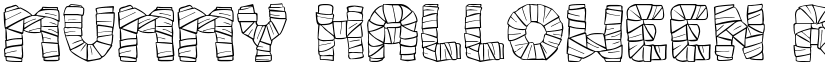 Mummy Halloween Regular font