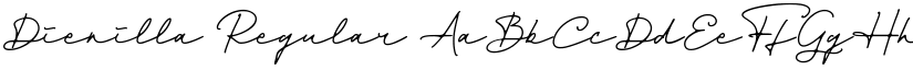 Dienilla font download