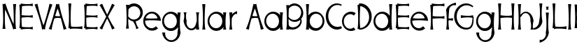NEVALEX font download