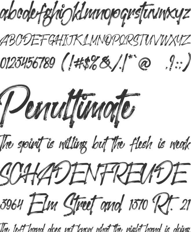 Cellotype font preview