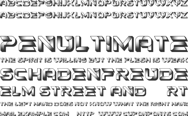 Course font preview