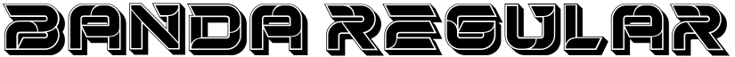 Banda Regular font