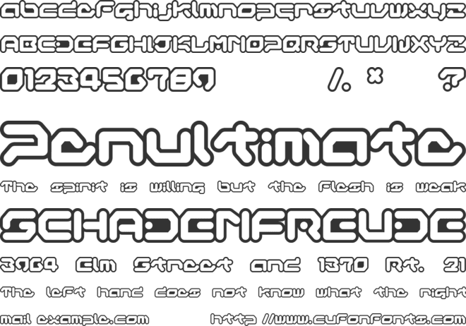 Gameboy Gamegirl font preview