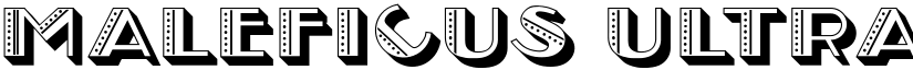 Maleficus Ultra Light Regular font