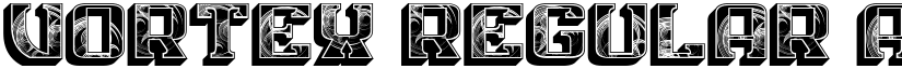 Vortex Regular font