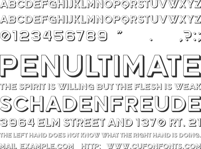 Dades font preview