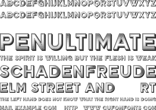 Boiled Hedgehog font preview