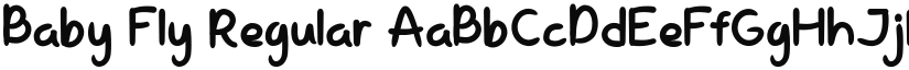 Baby Fly font download