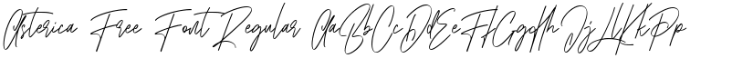 Asterica Free Font Regular font
