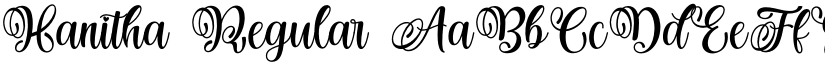 Hanitha Regular font