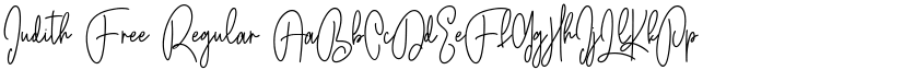 Judith Free font download
