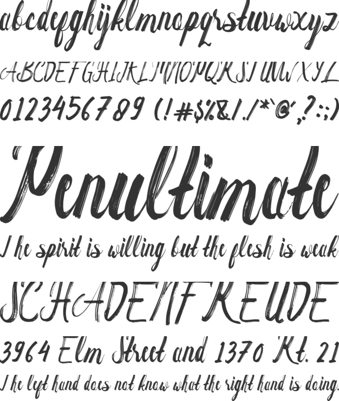 Anny_Graces font preview