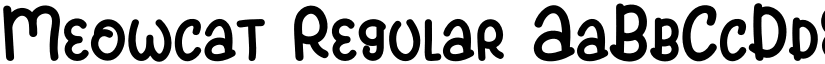 Meowcat font download