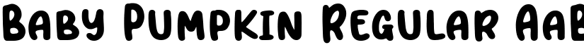 Baby Pumpkin Regular font