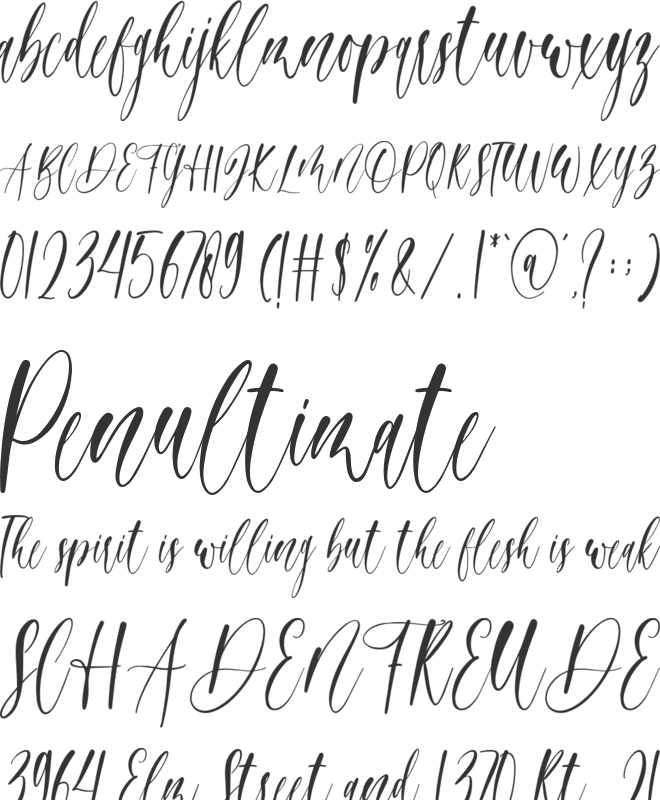 yoursong font preview