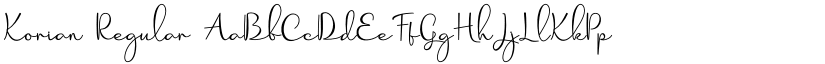 Korian Regular font