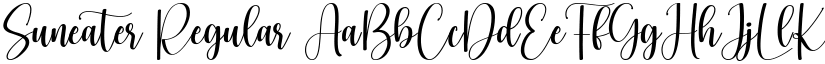 Suneater Regular font