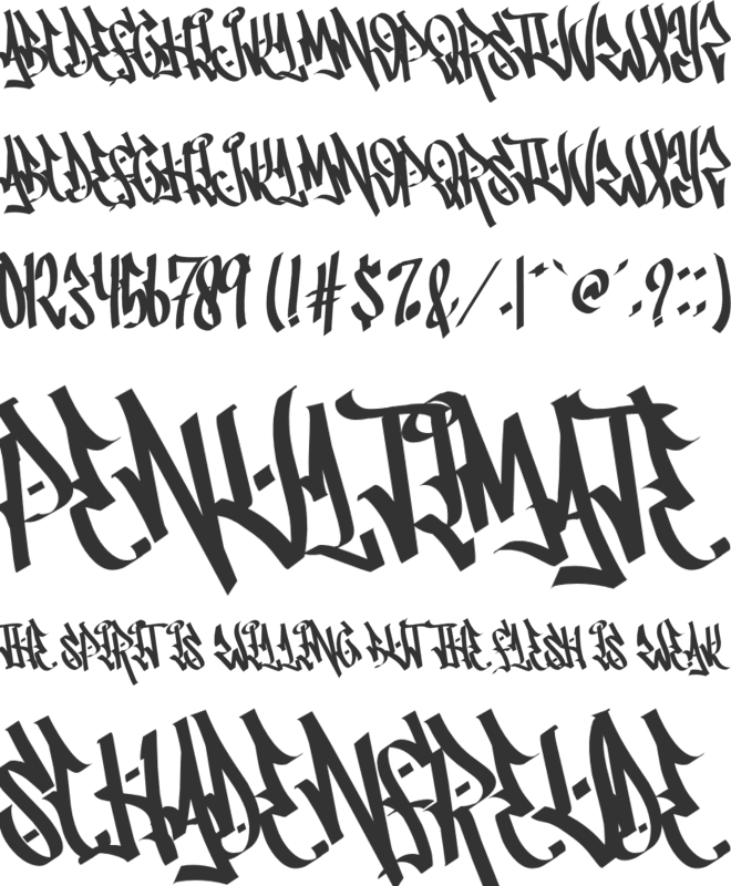 INFANCY font preview