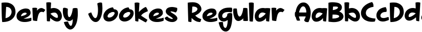 Derby Jookes Regular font