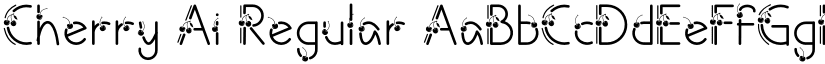 Cherry Ai Regular font