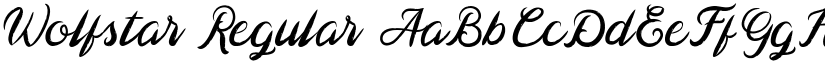 Wolfstar font download