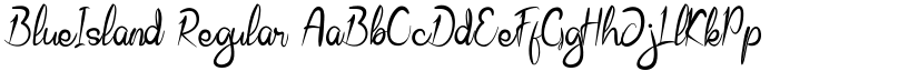 BlueIsland font download