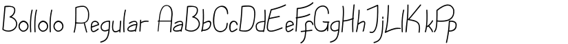 Bollolo font download