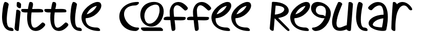 little coffee Regular font