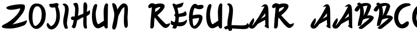 ZOJIHUN font download