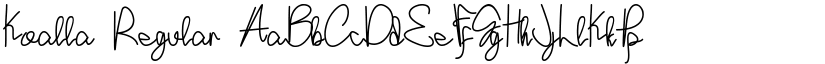 Koalla font download