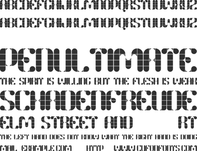 Madison Ave. font preview