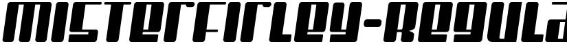 MisterFirley-Regular font