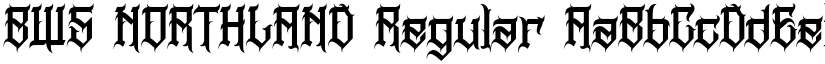 BWS NORTHLAND font download