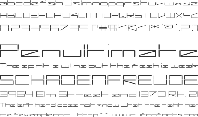Capacitor font preview