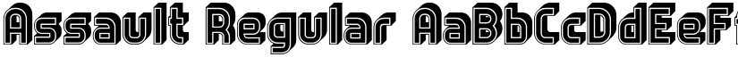 Assault font download