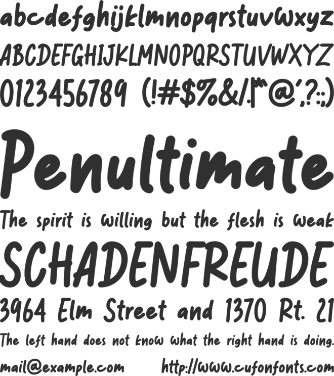 Jungle Monkey-Personal Use font preview