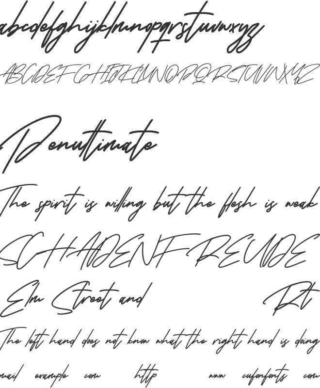 Karstar Free font preview