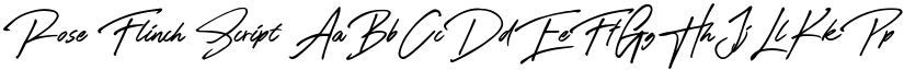 Rose Flinch font download