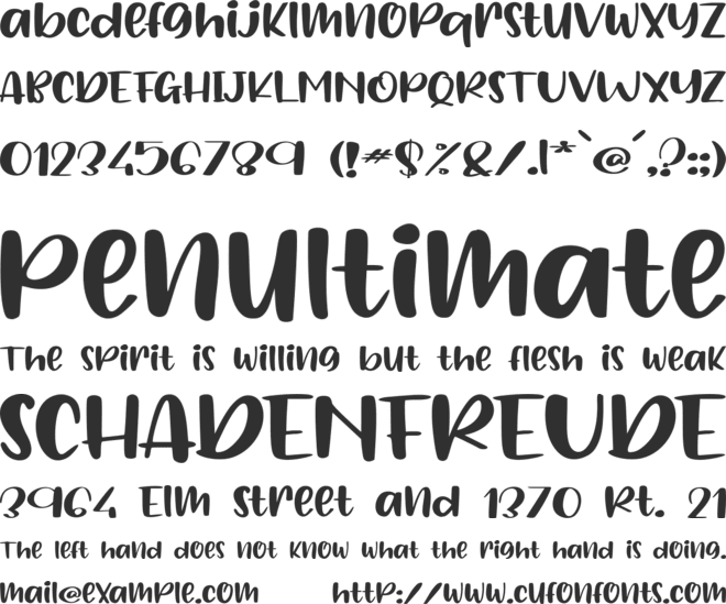 Hello Crafter - Personal Use font preview