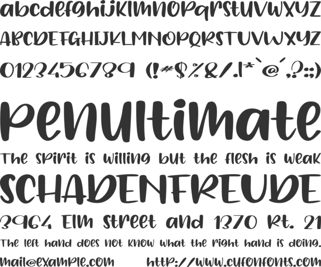 Hello Crafter - Personal Use font preview