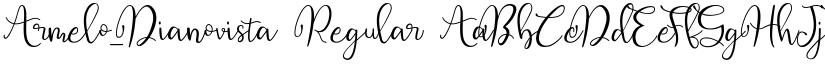 Armelo_Dianovista font download