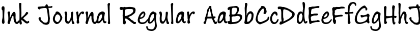 Ink Journal font download