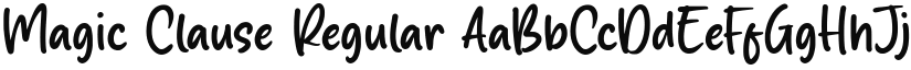 Magic Clause font download
